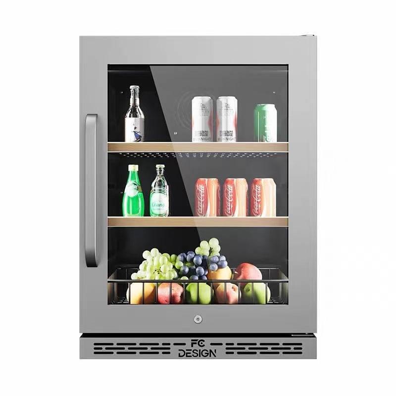 Outdoor Refrigerator with Glass Door