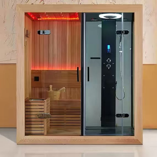 Dry & Wet Steam Shower Bathroom — Fast-Install Modular Unit