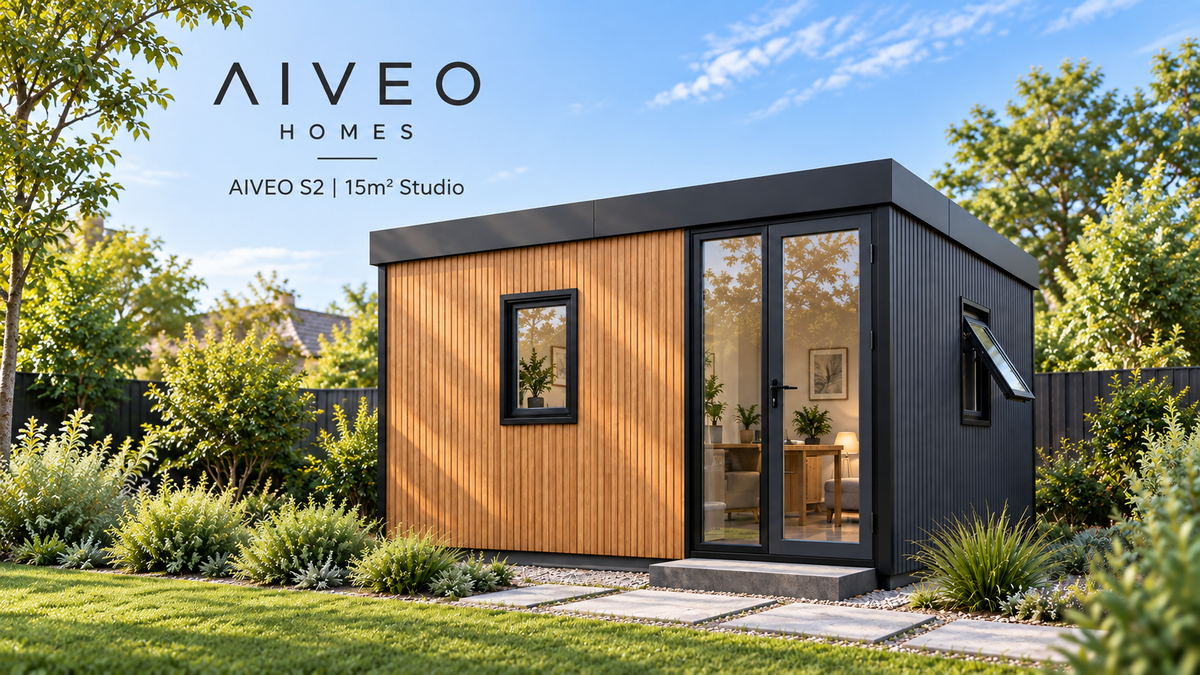 S2 Studio — 15sqm Modular Studio