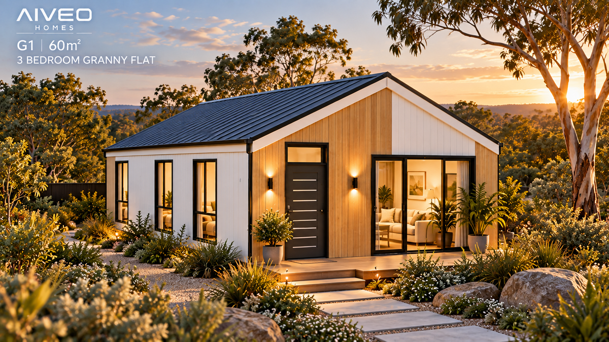 G1 Granny Flat — 60sqm Modular Home